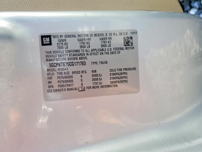 2012 Chevrolet Silverado K1500 LTZ