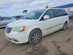 Vehiculos salvage en venta de Copart Woodhaven, MI: 2012 Chrysler Town & Country Touring
