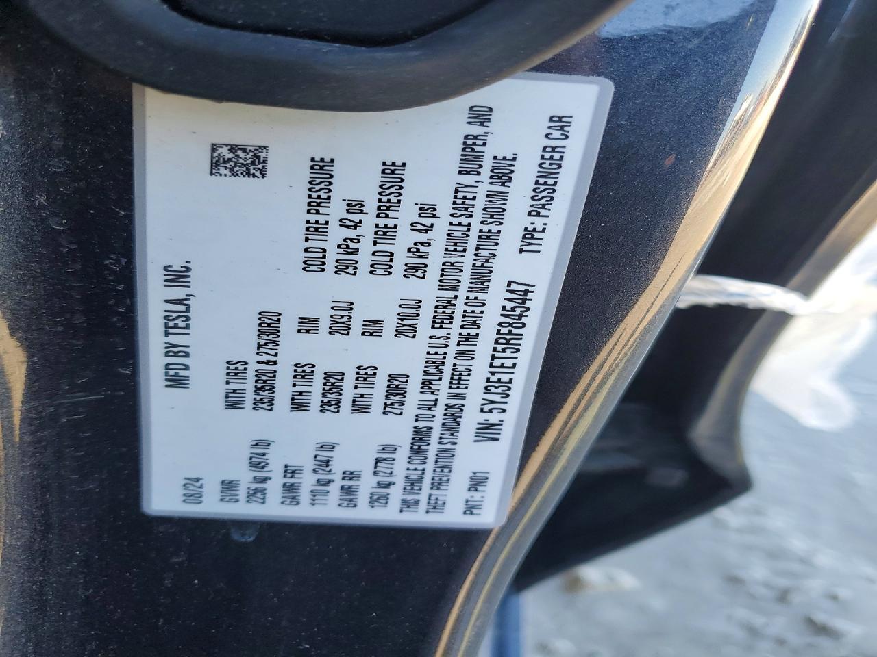 2024 Tesla Model 3