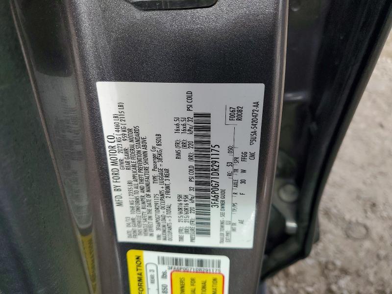 2013 Ford Fusion s