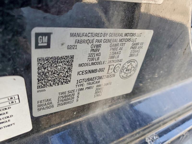 2021 GMC Sierra K1500