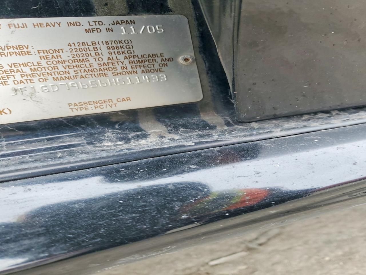 2006 Subaru Impreza wrx