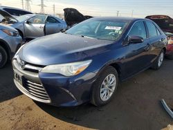 Vehiculos salvage en venta de Copart Elgin, IL: 2017 Toyota Camry le