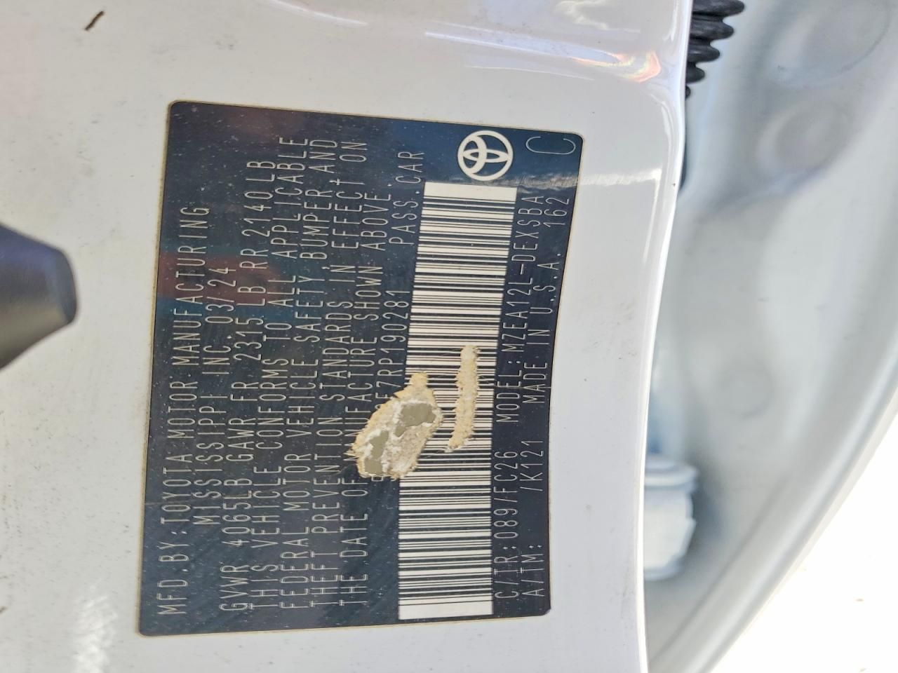 2024 Toyota Corolla se