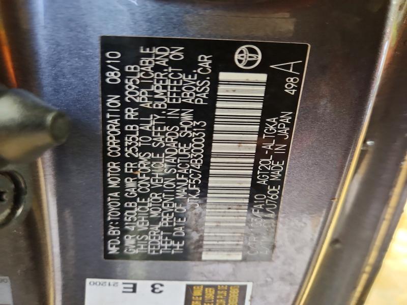 2011 Scion Tc Base