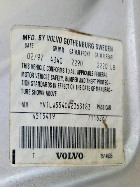 1998 Volvo V70