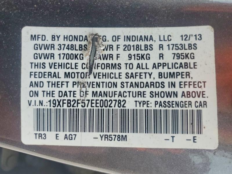 2014 Honda Civic lx