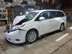 Salvage cars for sale from Copart Albany, NY: 2015 Toyota Sienna xle