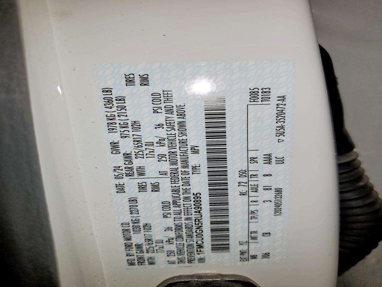 2024 Ford Escape Active