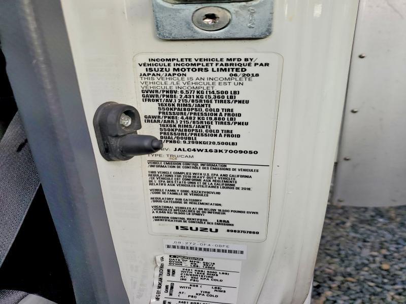 2019 Isuzu NPR HD BOX Truck