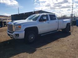 GMC salvage cars for sale: 2018 GMC Sierra K3500 Denali
