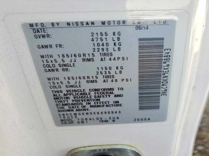 2014 Nissan NV200 S