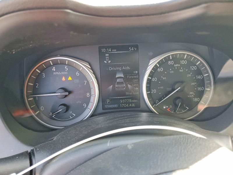 2019 Infiniti Q50 red Sport 400