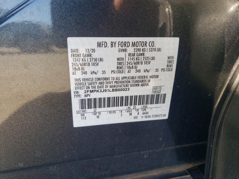 2020 Ford Edge sel