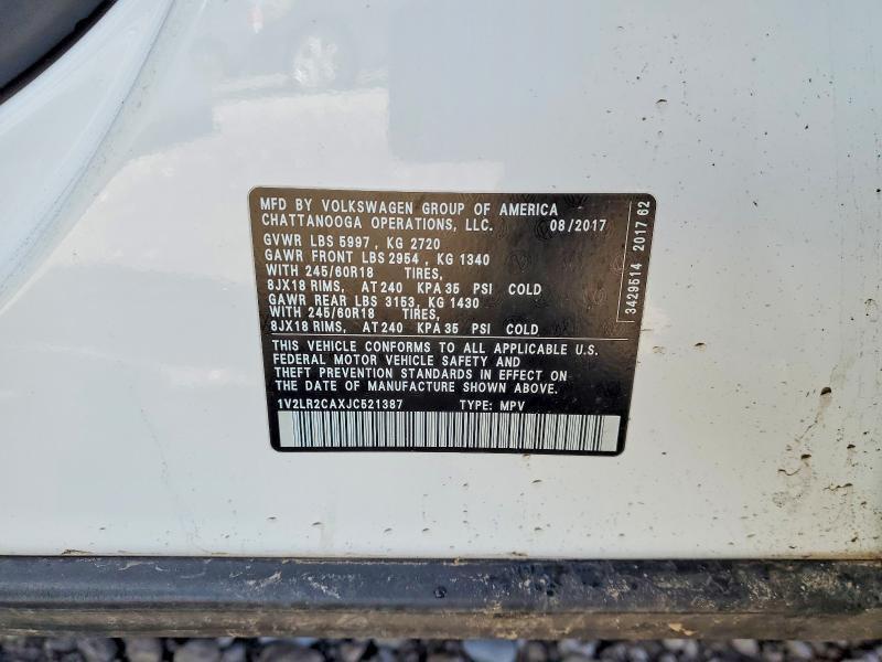 2018 Volkswagen Atlas se
