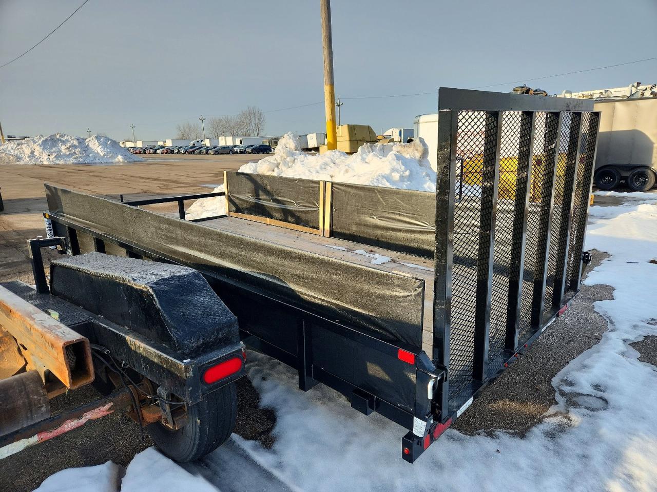 2025 Sure Trac STUTT8214-BP-030 Utility Trailer