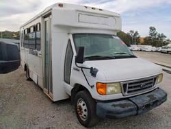 Ford Econoline salvage cars for sale: 2006 Ford E450 Shuttle bus