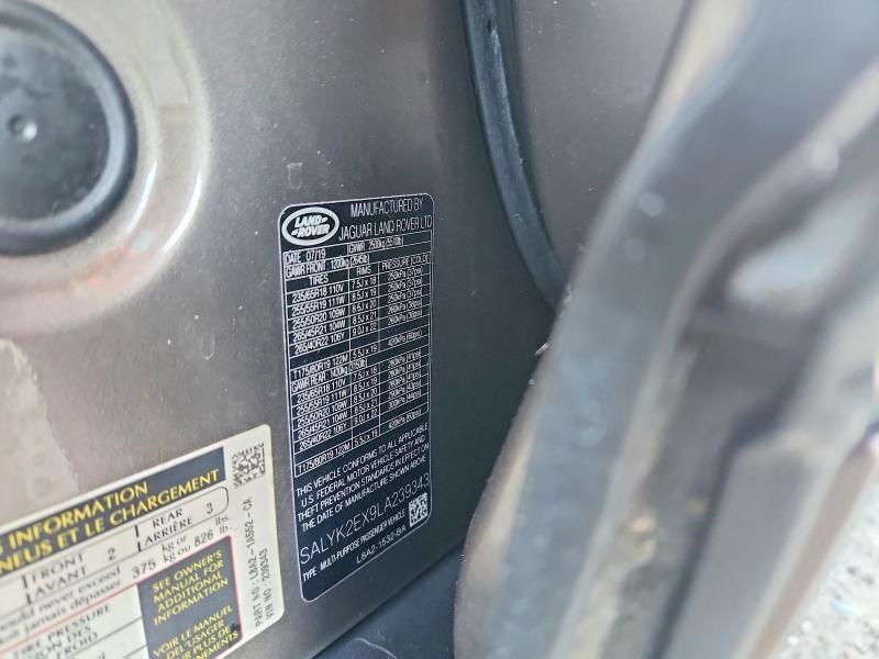 2020 Land Rover Range Rover Velar R-dynamic s