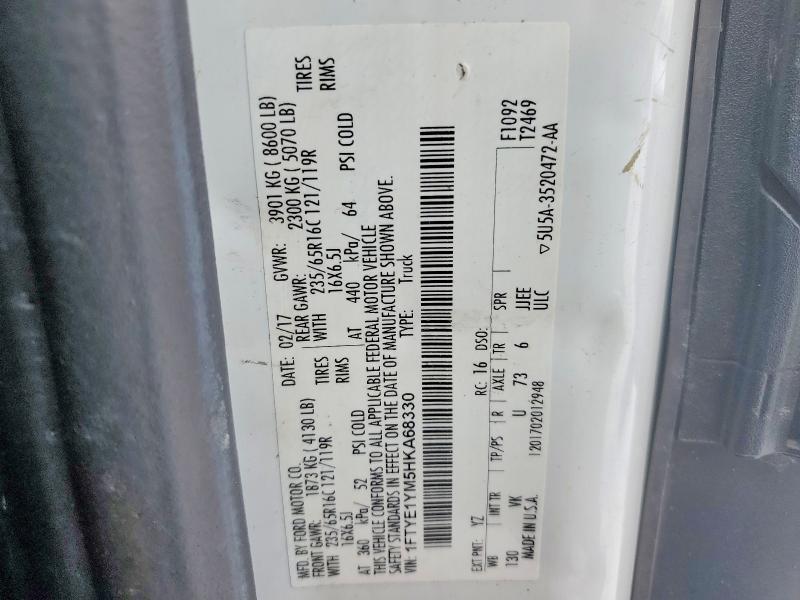 2017 Ford Transit 150 Utility / Service Van