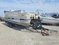 Salvage boats for sale at Haslet, TX auction: 2004 Crescent Pontooniii