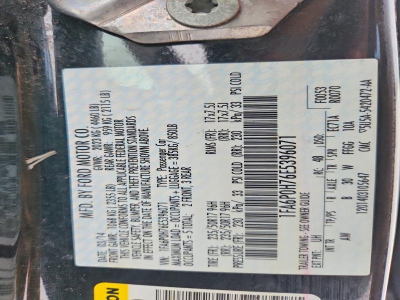 2014 Ford Fusion se