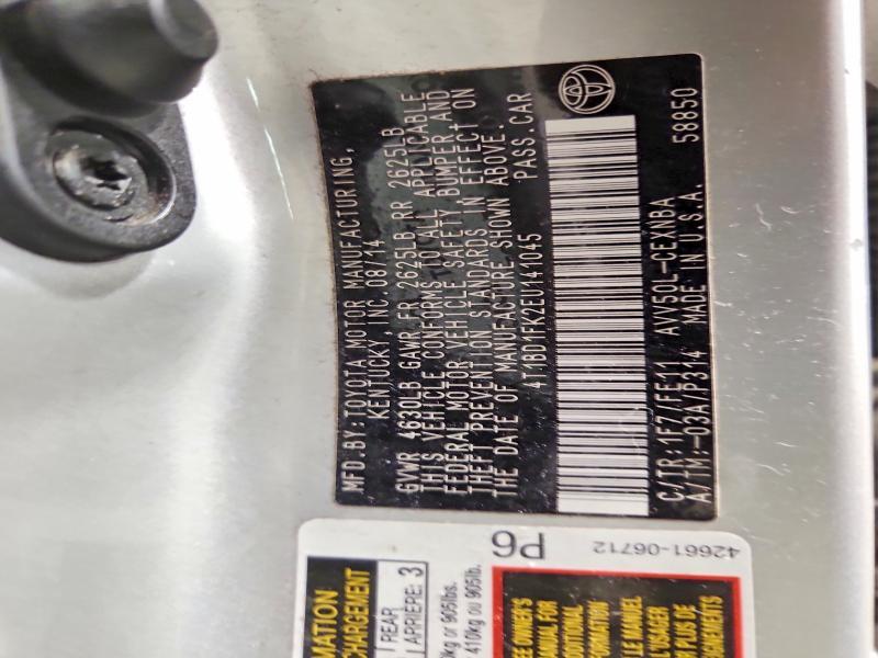 2014 Toyota Camry Hybrid