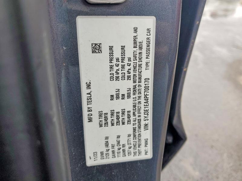 2023 Tesla Model 3
