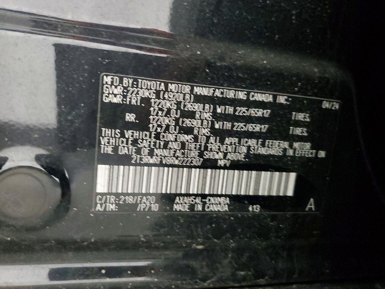 2024 Toyota Rav4 xle