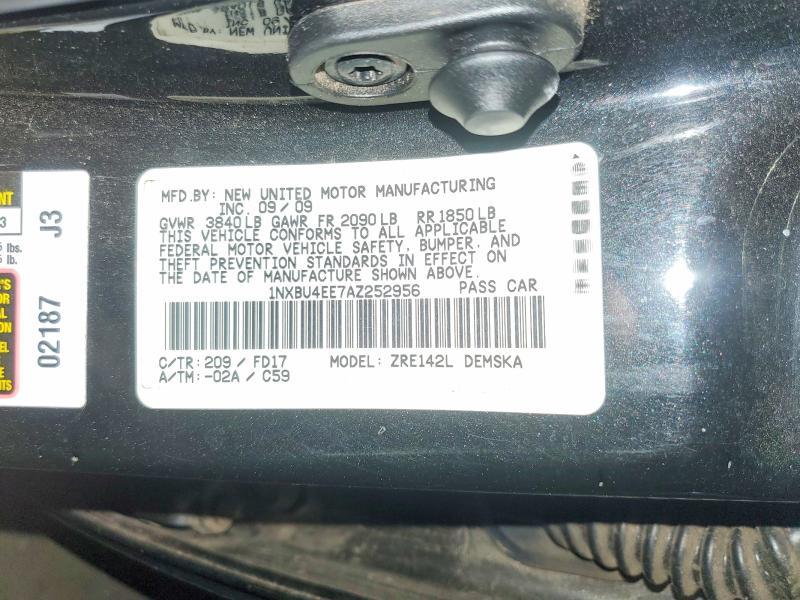 2010 Toyota Corolla Base