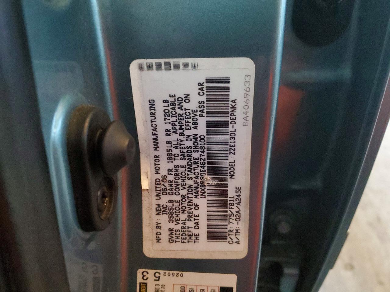 2006 Toyota Corolla ce