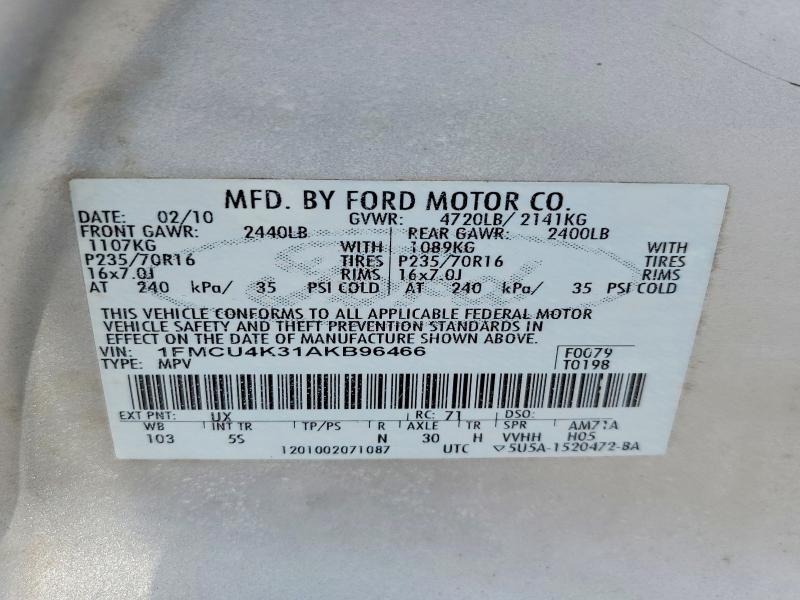 2010 Ford Escape Hybrid