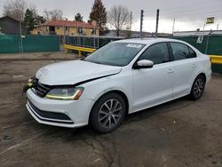 Vehiculos salvage en venta de Copart Denver, CO: 2017 Volkswagen Jetta se