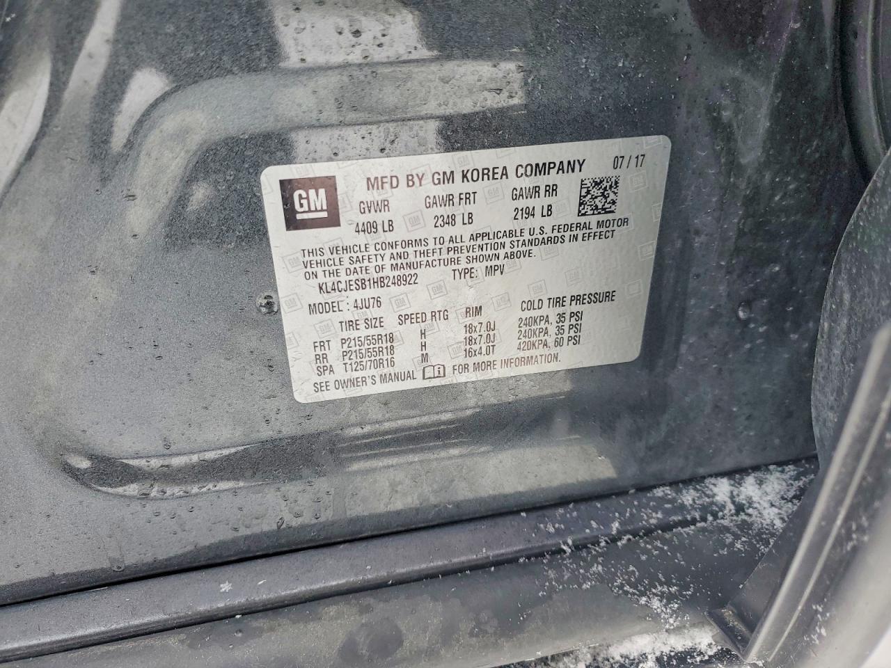 2017 Buick Encore Preferred