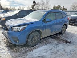 Salvage cars for sale from Copart Bowmanville, ON: 2019 Subaru Forester Premium