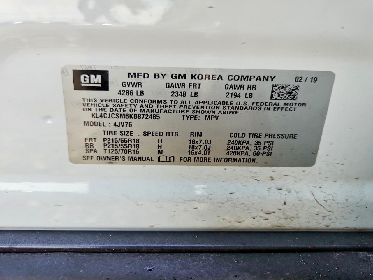 2019 Buick Encore Essence