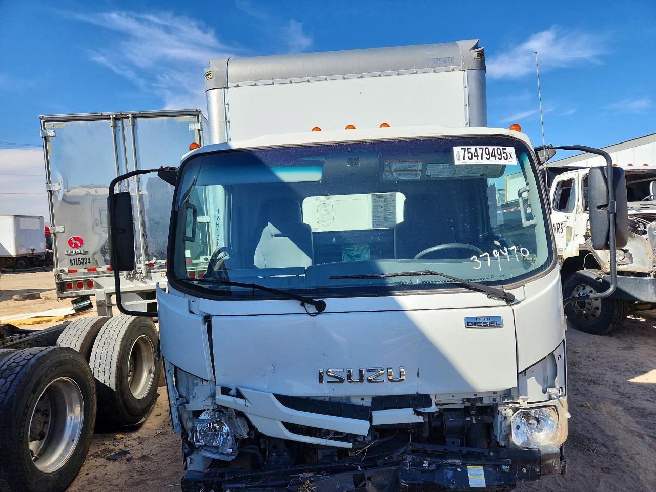 2021 Isuzu NPR HD BOX Truck