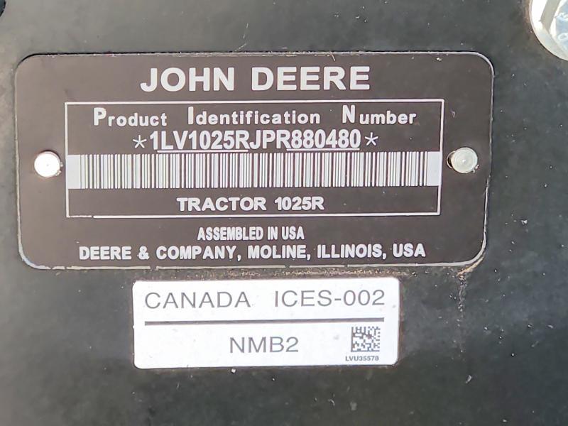 2024 John Deere 1025R