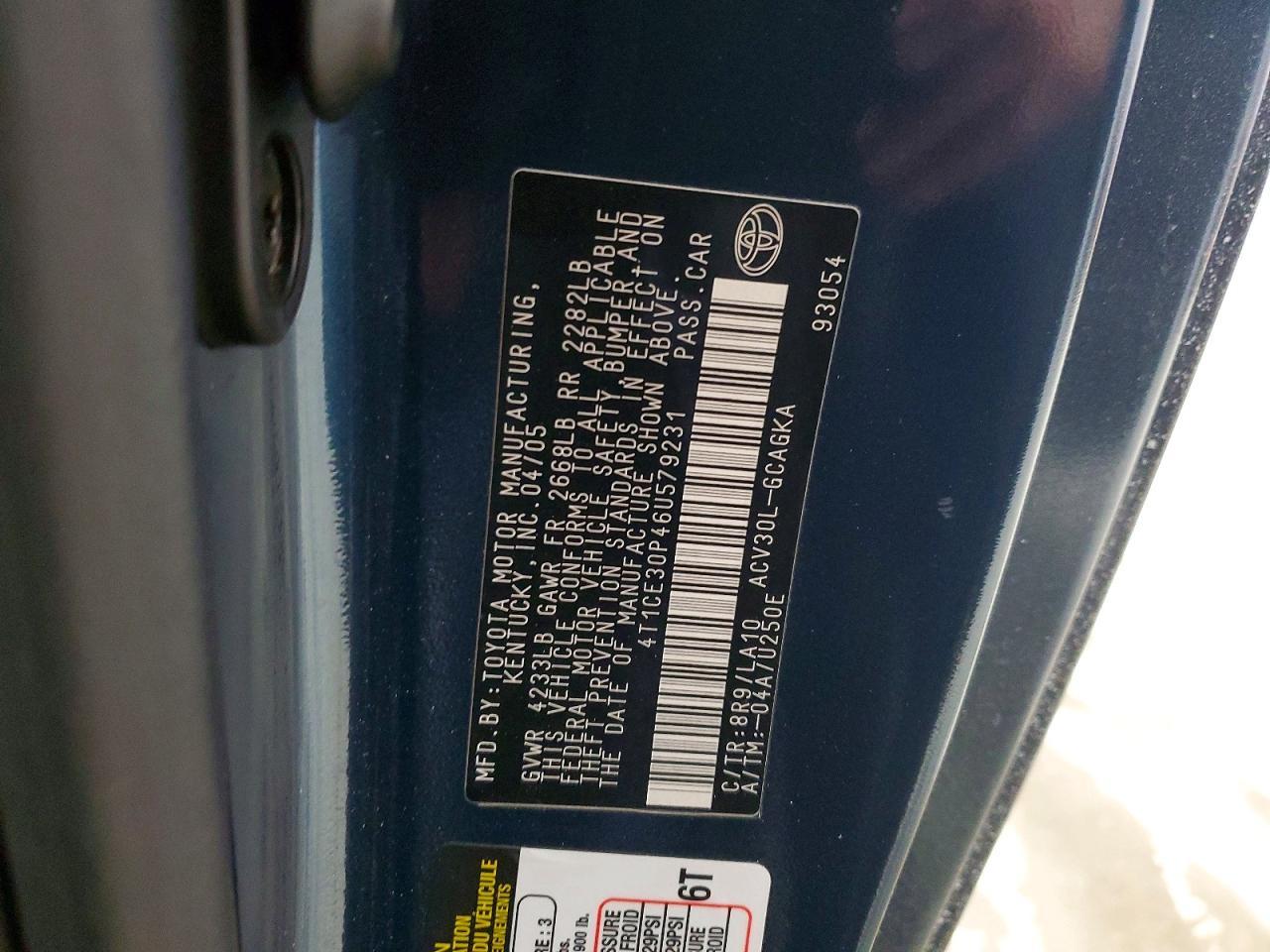 2006 Toyota Camry Solara se