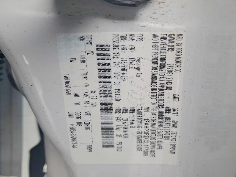 2012 Ford Focus se