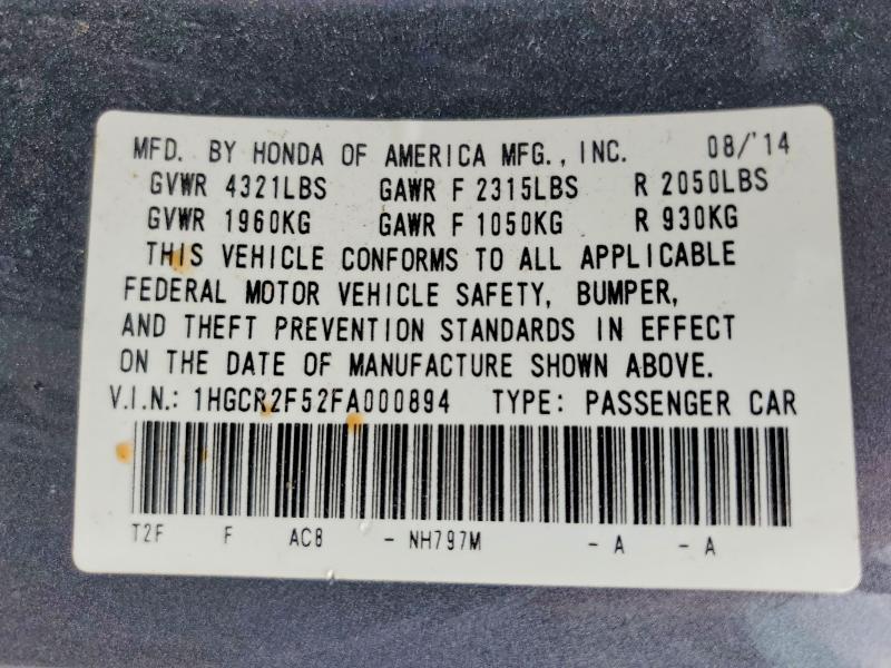 2015 Honda Accord Sport
