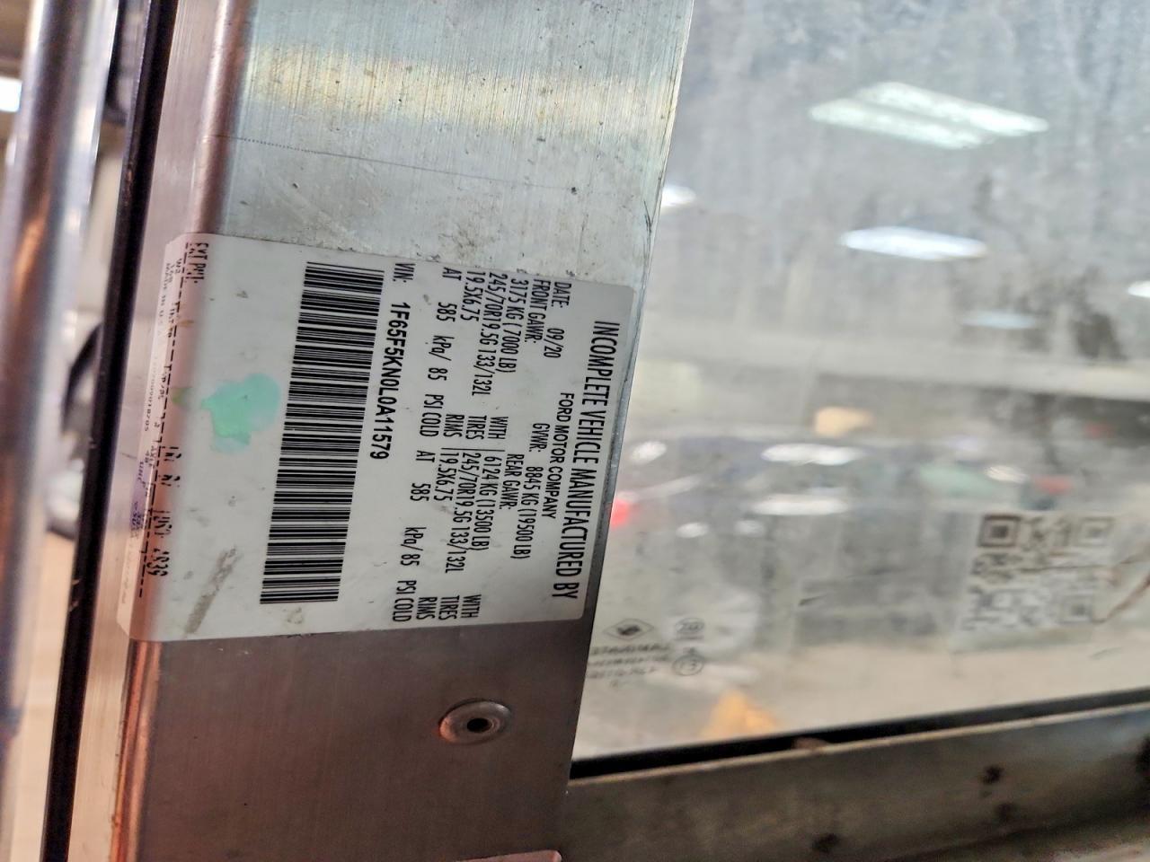 2020 Ford F59 Delivery Truck