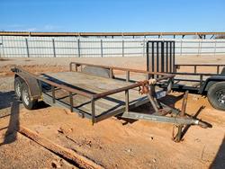 Salvage trucks for sale at Oklahoma City, OK auction: 2004 Unknown 2004 LB Utility Trailer