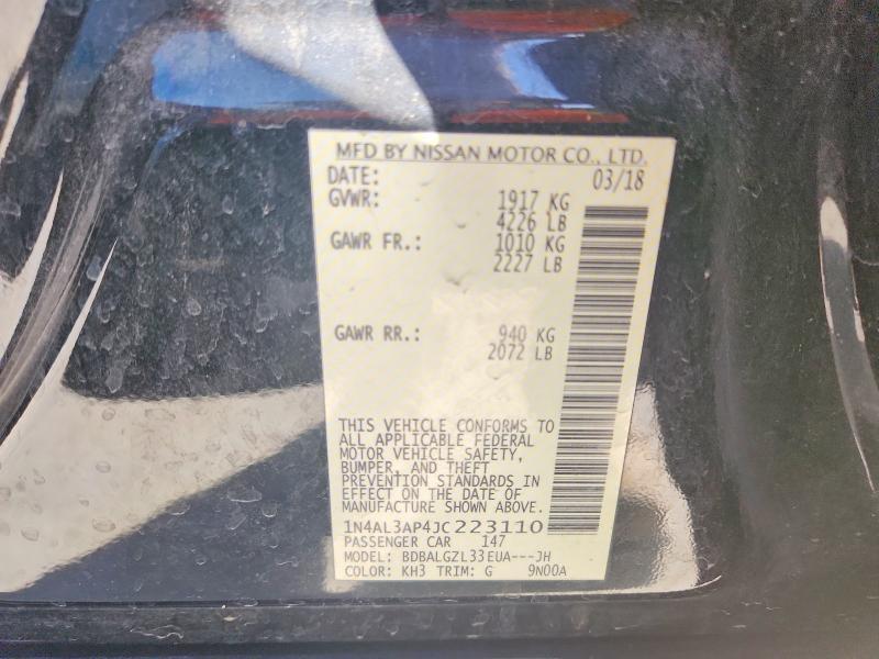 2018 Nissan Altima 2.5