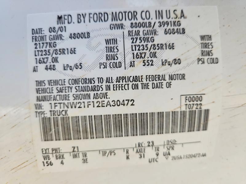 2002 Ford F250 Super Duty