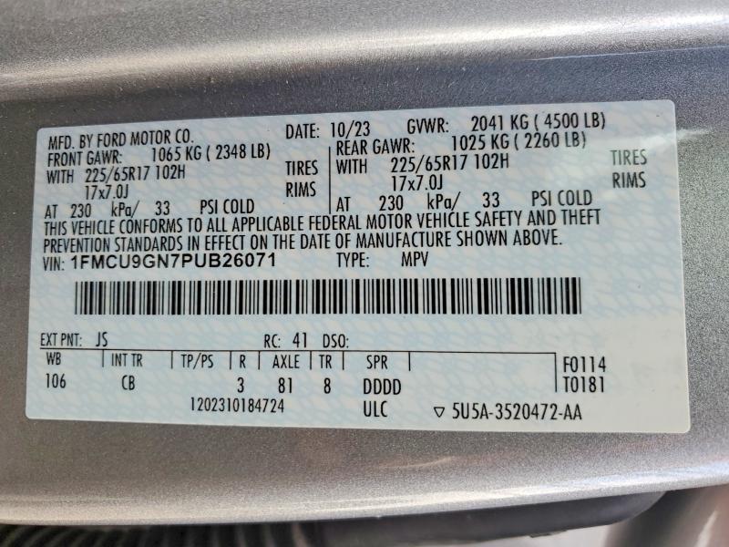 2023 Ford Escape Active