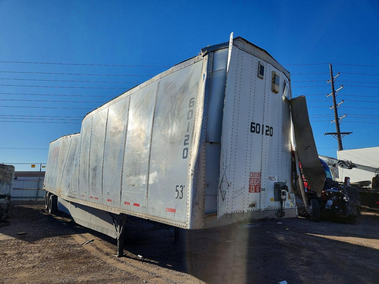 2014 Wabash Dvcvhpc DRY Van Trailer