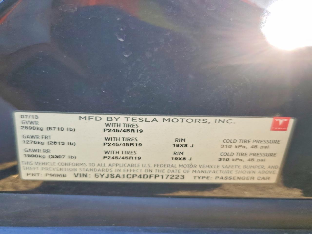 2013 Tesla Model s