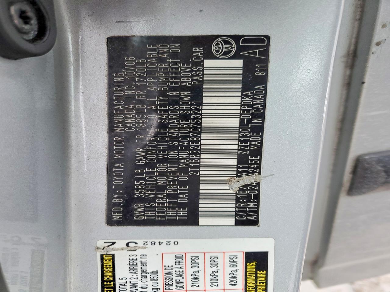 2007 Toyota Corolla ce