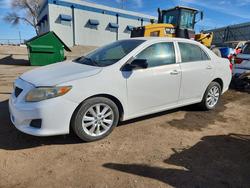 Toyota salvage cars for sale: 2009 Toyota Corolla Base
