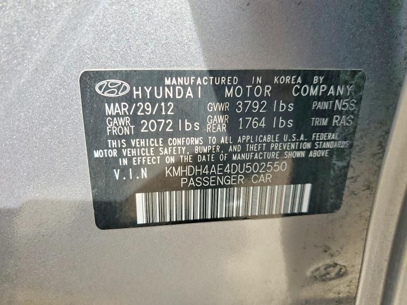 2013 Hyundai Elantra gls